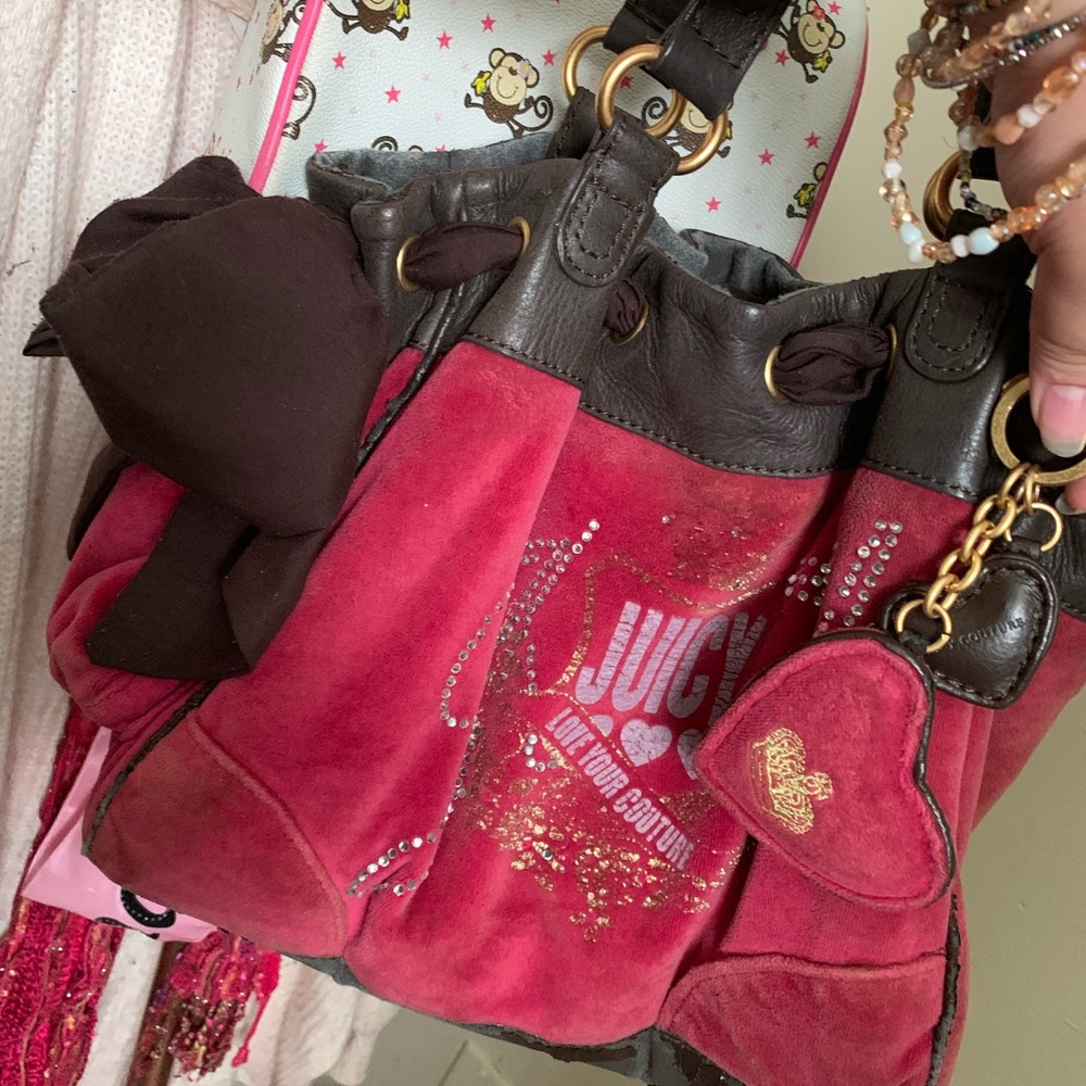 pink juicy couture daydreamer bag